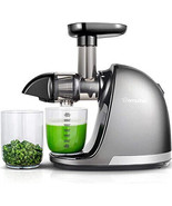 Slow Cold Press Juicer with Reverse Function, High Juice Yield - $323.96