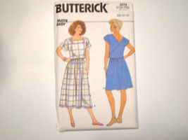 Butterick Vintage Pattern #3278 Size 12/14/16 Misses&#39; Top &amp; Skirt Uncut - £7.86 GBP