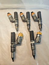 Set of 5 Genuine Caterpillar 3406E CAT Diesel Engine Fuel Injectors 0R48... - $1,300.85