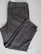 Talbots pants The Perfect Crop curvy Size 10 black cotton blend  inseam 24&quot; - $12.46