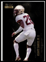 2021 Wild Card Matte White #MBC-40 Asante Samuel Jr. Black - £1.19 GBP