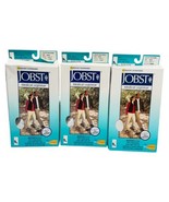 Jobst Compression ​Socks Knee High Firm 20-30mmHg White Lot 3 Size S Uni... - $89.09