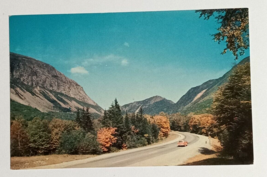 Franconia Notch Route 3 Old Car New Hampshire NH Plastichrome Postcard c1960s - £4.70 GBP