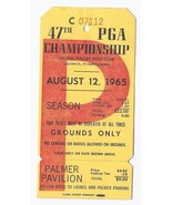 1965 PGA Championship Full Unused Ticket 1st Tournament Round August 12t... - £374.33 GBP