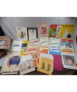 Vintage Sheet Music Lot of 45 Pieces of Music - vintage, 60s, 70s, more - $907.55 MXN