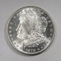 1879-S Silver Morgan Dollar GEM UNC AL672 - £156.91 GBP