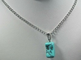 Turquoise Gemstone Necklace Metaphysical Spiritual attunement, #20210381 - £12.31 GBP
