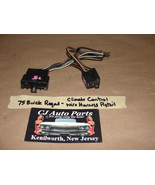75 Buick Regal A/C HEATER TEMP CLIMATE CONTROL WIRE HARNESS PIGTAIL CONN... - $33.90 CAD