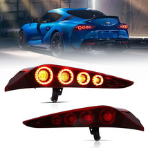 VLAND 19-24 Toyota GR Supra A90 A91 Dynamic Animate Lightbar LED DRL Rear Lights - £426.40 GBP