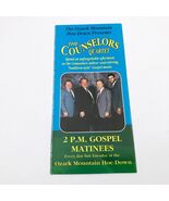 Ozark Mountain Music Theater Brochure Eureka Springs Arkansas 1992 - $127.10 MXN