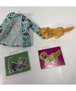 Mattel Barbie 11 Inch Doll Clothes  Vet Jacket Dog and Xrays Lot of 4 - £5.11 GBP