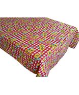 58&quot;x144&quot; - Red Check Sunflower - Tablecloth Tavern Gingham Checker Plaid... - £67.61 GBP