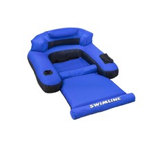 Floating Lounge Chair Blue/Black, 16 Inch - £70.91 GBP