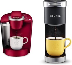 Keurig K-Classic Single Serve K-Cup Pod Coffee Maker, Rhubarb &amp; K-Mini Plus Sing - £362.40 GBP