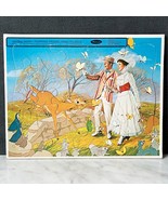 Vintage Walt Disney Mary Poppins Julie Andrews 1964 Frame Tray Puzzle - ... - $19.41 CAD