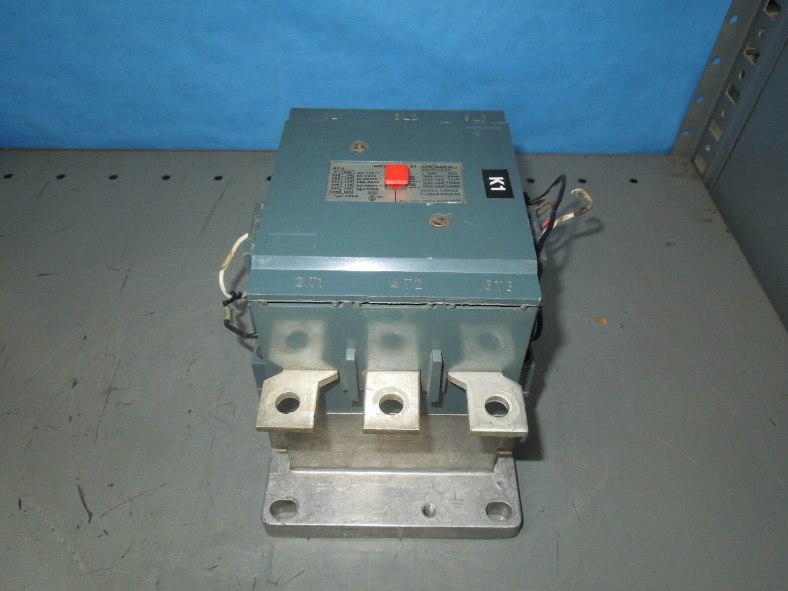 Stromberg OKYM05G21 Size 5 Contactor 60-200HP 300A 600V 125V Coil Used - $650.00