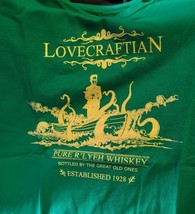 Lovecraft R&#39;Lyeh Whisky Tshirt Ladies Cut- Medium- NEW - $4.95