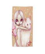 Cute Fairy and Beautiful Rat Microfiber Beach Towel - $26.90+
