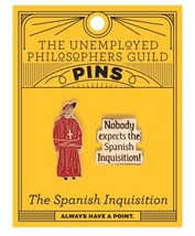 Monty Python&#39;s Flying Circus Spanish Inquisition Metal Enamel Pin Set of... - $15.44