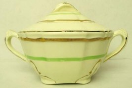 Alfred Meakin Sugar Bowl Double Handled with Lid Made in England VTG - £8.66 GBP