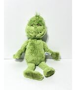 Dr Seuss The Grinch 15&quot; Plush Floppy Stuffed Doll Toy Animal Sits Up EUC - $9.49