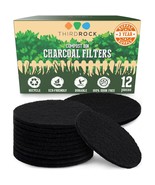 3 Years Supply Charcoal Filters For Compost Bucket - 12 Pack - 5.1 Inche... - $33.99