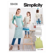 Simplicity Sewing Pattern 11278 9436 Aprons Adults and Children - £6.67 GBP