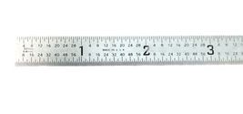 Stainless Steel Agricultural Service 6" Ruler SS Depth Gauge Made USA No. 600 image 3