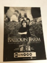 Balloon Farm Tv Guide Print Ad Mara Wilson Laurie Metcalf Rip Torn TPA17 - £4.63 GBP