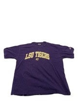 Vintage LSU P2 Pro Player Embroidered Tshirt Purple Mens XL College Foot... - $13.55