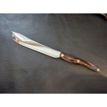 Cutco 1722 Boucher Couteau Vintage Marron Marbré Poignée USA B82 Inoxydable - $35.41