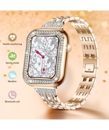 Smart Watch For Women Full Touch Screen Bluetooth Call Waterproof Watche... - £86.49 GBP