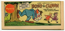 Bozo the Clown Mystery of the Missing Point APSCO promo comic - £58.14 GBP