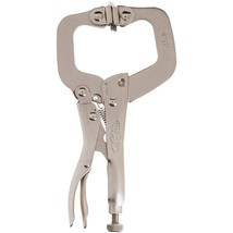 IRWIN VISE-GRIP C Clamp, Locking with Swivel Pads, 4-inch (165) - $22.99