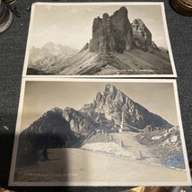 2-ITALIA CARTOLINA POSTALE &quot;A Zardini&quot; Photo Postcards Mountains - £7.58 GBP