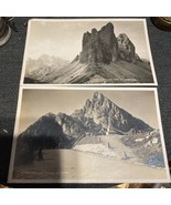 2-ITALIA CARTOLINA POSTALE &quot;A Zardini&quot; Photo Postcards Mountains - £7.58 GBP