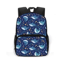 13 Inch Cute See  Children School Bags Dolphin  Sea  Kids  Backpack Boys Girls S - £108.01 GBP