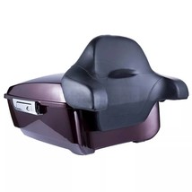 US Stock Black Cherry King Tour Pack Pak Fit 1997+ Harley Road Touring - $8,311.26 MXN