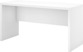 Bush Business Furniture Echo Credenza Desk, 60W, Pure White - £228.82 GBP