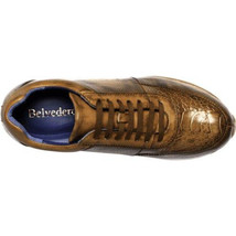 Belvedere Todd Sneaker Genuine Ostrich Brandy E02 image 2