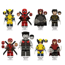 Movie Wolverine Deadpool Magneto Colossus Minifigure Set Buy Minifigures... - £17.38 GBP