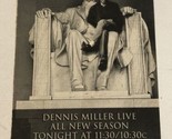 2000 Dennis Miller Live HBO Tv Guide Print Ad TPA21 - £4.66 GBP