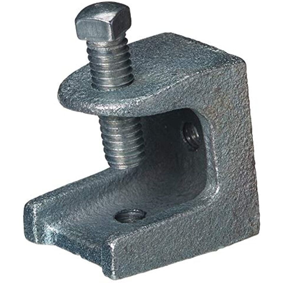 Halex 35600 Accessories MALLEABLE Iron Beam CLAMP Each, 1/4-20, Silver - $16.87