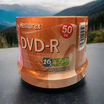 Memorex DVD-R 50-Pack Spindle 4.7GB 16X 120 Minutes SEALED NEW - $26.61