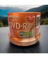 Memorex DVD-R 50-Pack Spindle 4.7GB 16X 120 Minutes SEALED NEW - $505.77 MXN
