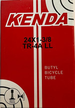KENDA 24 x 1-3/8 Tube with Standard Schrader Valve 32mm WheelChair 1 Tube - £7.04 GBP