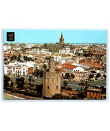 Vintage Torre del Oro Cathedral Seville Spain City Aerial View Postcard - $129.82 MXN Vintage Torre del Oro Cathedral Seville Spain City Aerial View Postcard - $129.82 MXN