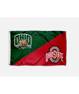 Ohio vs Ohio State House Divided 3x5 Flag Banner - $34.19 CAD