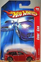 2007 Hot Wheels #88 Code Car 4/24 AUDACIOUS Dark Red w/Gold 5Y Spoke Wheels - £6.33 GBP