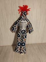 Dammit Doll Plush Stress Relief Aqua Hair Gag Gift Blue Red Brown Paisley - £9.49 GBP